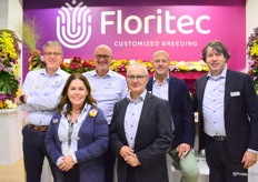 Het team van Floritec stond op de beurs en zette hun families in de spotlight. Floritec veredeld voornamelijk in families omdat dit de kweker helpt om makkelijker een breed assortiment te hebben dat goed naast elkaar te telen is. Zo bieden zij een breed assortiment aan potchrysanten, asters en celosia's.